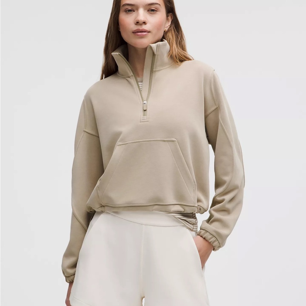Lululemon Brushed Softstreme Half Zip